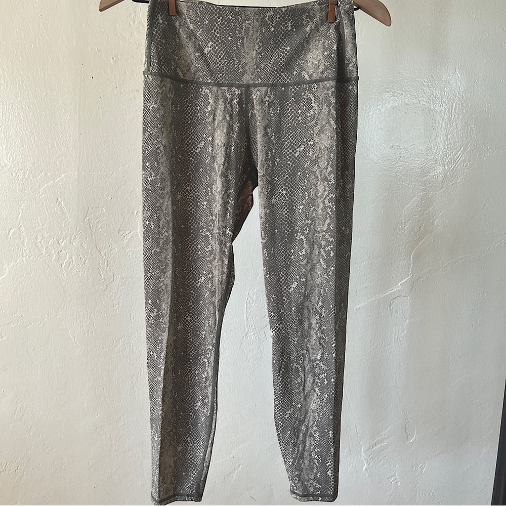 Varley Luna Snakeskin Leggings High Rise